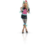 Déguisement Licence Luxe Lagoona Blue Monster High - Taille 8-10 Ans - Mixte - Argenté - Noir 3-4 ans