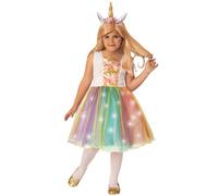 Rubie's Déguisement Licorne lumineuse Fille 8/10 ans Multicolore – Générique R701066FRT810