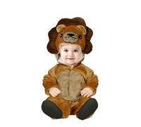 Déguisement - Lion - Bébé 18-24 mois - Capuche - Polyester - Marron 18-24 mois