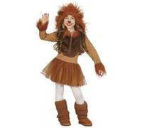 déguisement lion fille - 5/6 ans - marron - guirca 83253 Marron G