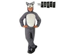 Déguisement Loup Féroce Pour Garçon - Costume Animal Enfant Taille - 5-6 Ans Multicolore