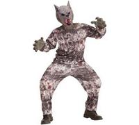 W WIDMANN MILANO Party Fashion - Costume enfant loup-garou, Halloween, costume d'animaux, déguisements de carnaval
