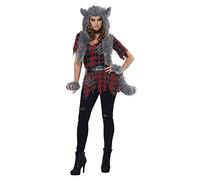 California Costumes 00740L Costume de loup pour adulte, gris, taille L