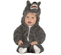 Déguisement Loup pour Bébé - ALPEXE - Taille 12-24 mois - Combinaison et Capuche - Idéal pour Carnaval