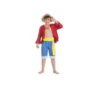 Déguisement Luffy One Piece garçon 7-8 ans (128 cm)