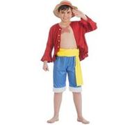 Déguisement Luffy One Piece garçon 7-8 ans (128 cm)