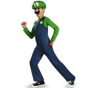 Deguisement Luigi™ Enfant - Vert / rouge - 10/12 ans jaunes G