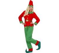 Déguisement lutin du Père Noël femme Small G