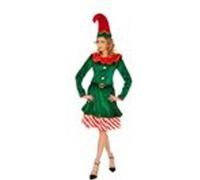 déguisement lutin du père noël luxe femme - m - vert - chaks n1020m Vert