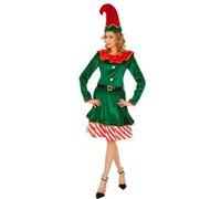 déguisement lutin du père noël luxe femme - s - vert - chaks n1020s Vert