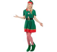 Déguisement Lutin femme - Funidelia- 119640- Déguisement femme et accessoires Halloween, carnaval et Noel XL