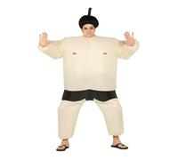 Déguisement - Lutteur de Sumo - Gonflable - Multicolore - Avec pompe à air automatique L