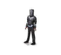 RUBIE'S Avengers Officiel - Déguisement Enfant Luxe Black Panther - Taille 9-10 Ans - Costume Super Héros Marvel avec Combinaison et Masque - Pour Halloween, Carnaval - Idée Cadeau de Noël