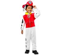 Déguisement Luxe Marcus Pat Patrouille - Taille: 3 À 4 Ans (90 À 104 Cm) Rouge