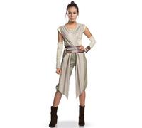 Déguisement Luxe Rey Star Wars Vii Femme - Taille: Large Blanc
