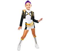 Rubie's Déguisement enfant Rumi Gold Officiel Netflix K-Pop Demon Hunters Deluxe 9-10 ans