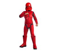 Déguisement Luxe Sith Trooper Garçon - Taille: 8 À 10 Ans (123 À 140 Cm) Rouge