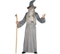 déguisement magicien adulte - taille unique - gris - générique 84466 Multicolore G