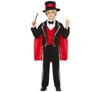 Déguisement - Magicien classique - Noir - Enfant 10 ans - Costume carnaval 5 ans