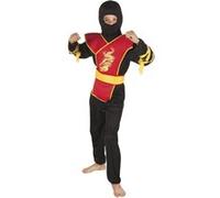 Déguisement Maître Ninja - Enfant - 10/12 ans (140 à 152 cm) Boland rouge G