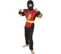Déguisement Maître Ninja - Enfant rouge G