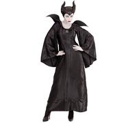 W WIDMANN MILANO Party Fashion - Costume Malefizia, robe, fée sombre, sorcière, conte de fées, déguisements de carnaval, Halloween