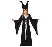 Costume de sorcière diabolique pour Halloween, 142 cm