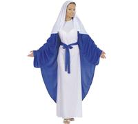 Déguisement Marie Femme Noël - Taille: S Bleu