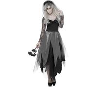 Déguisement Mariée Cimetière Smiffy's - Modèle Fantôme - Adulte - Polyester - Normes UE XL