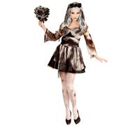 Déguisement Mariée Noire Femme Halloween Medium Vert