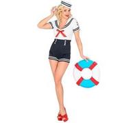 W WIDMANN MILANO Party Fashion - Costume marin, Combinaison, Uniforme, Capitaine, Marin, Costumes de Carnaval
