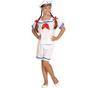 Déguisement Marin Rétro Enfant - Taille: 2-3 Ans (104 Cm) Blanc