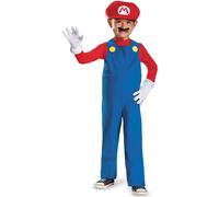 Déguisement Mario Enfant - Taille: 2 Ans (84 - 91 Cm) Rouge