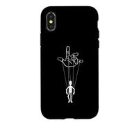 Déguisement Marionnette Marionnette Marionnette Drôle Coque pour iPhone X/XS