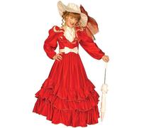 Déguisement Marquise Fille 5 À 7 Ans Rouge