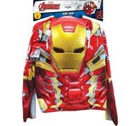 Rubie's Déguisement Iron Man – Set plastron et masque – Garçon 4 ans et plus – Licence Marvel