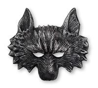 Déguisement Masque De Loup Garou Noir TU