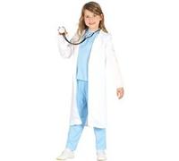 déguisement médecin chirurgien hospitalier enfant - 7/9 ans - bleu - guirca 85728 Bleu G
