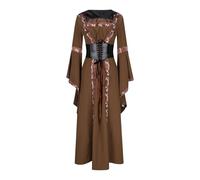 Deguisement Medieval Femme Deguisement Malefique Moyen Age Xs Robe Rétro Médiévale Pour Femme Robe En Velour Rouge Velours Vert Disfraz Para Mujer Adulte Déguisement Grande Taille 4Xl Déguisement