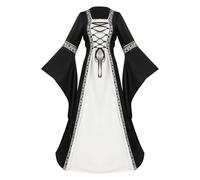 Deguisement Medieval Femme Robe Moyen Age Femme Robe De Cérémonie 2Xl Marron Gothique Grande Taille Baroque Costume Adulte Vampire Hocus Pocus Deguisement En Velours Longue Velours Déguisement