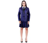 Déguisement Mercredi Enid - PARTILANDIA 2010, S.L. - Enfant - Noir - Costume pour Carnavals et Fêtes Costumées L