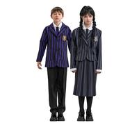 Déguisement Mercredi Et Garçon Nevermore Wednesday Enfants Noir