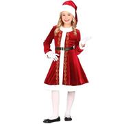 Déguisement Mère Noël Élégante - GUIRMA, S.A. - Fille - Noir - 10 ans 10 ans