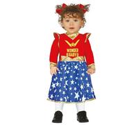 DÉGUISEMENT MERVEILLEUSE JUSTICIÈRE HÉROÏNE BÉBÉ 18/24 MOIS Rouge, Bordeaux 18-24 mois