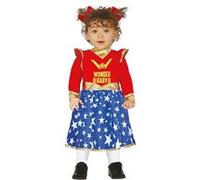 déguisement merveilleuse justicière héroïne bébé - 18/24 mois - rouge - guirca 76097 Rouge G