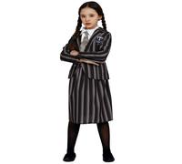 Déguisement - MES VERRINES - Uniforme Scolaire Gothique - Noir - Fille - 3 à 14 ans 3-4 ans