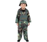 Smiffy's Costume Parachutiste pour enfant Multicolore Taille M