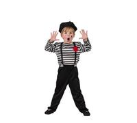 Déguisement - Mime - Enfant - 3 à 12 ans - Complet avec accessoires 10-12 ans