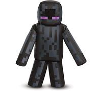 Disguise Minecraft Officiel - Deguisement Minecraft Enfant, Costume Minecraft Enfant Enderman, Deguisement Minecraft Garcon, Déguisement Minecraft Enfant, Deguisement Halloween Enfant Taille Unique