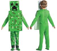 Disguise Déguisement Minecraft Creeper Deluxe Enfants 4-6 ans Vert